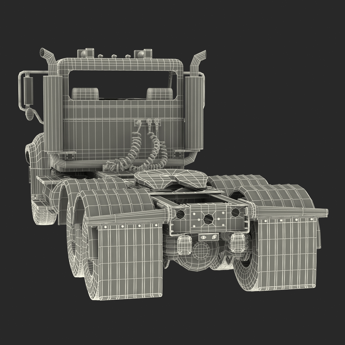 3D model Truck Mack