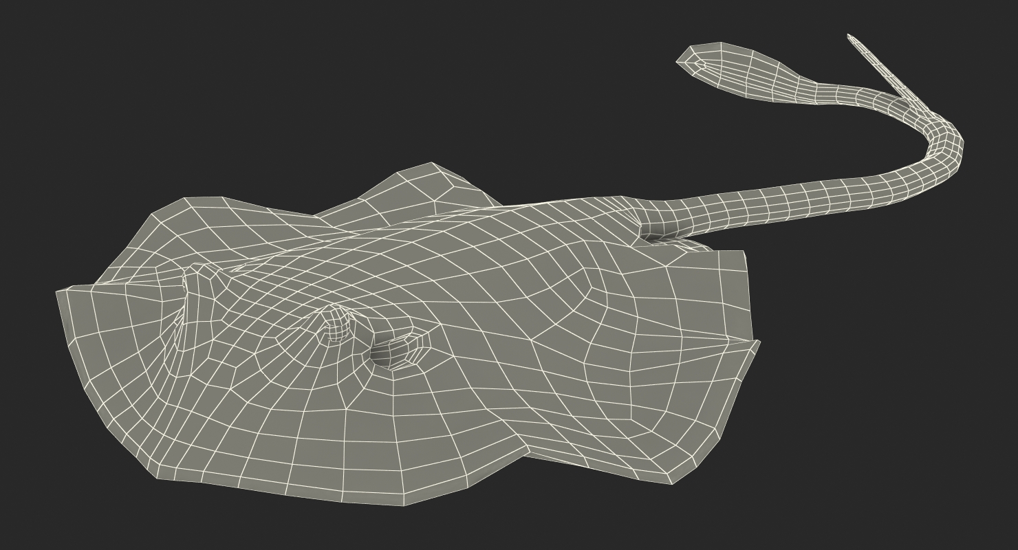 3D model Stingray Rigged