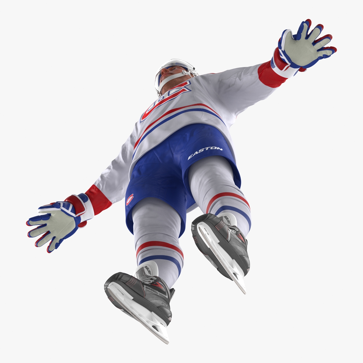 Hockey Player Montreal Canadiens 3D