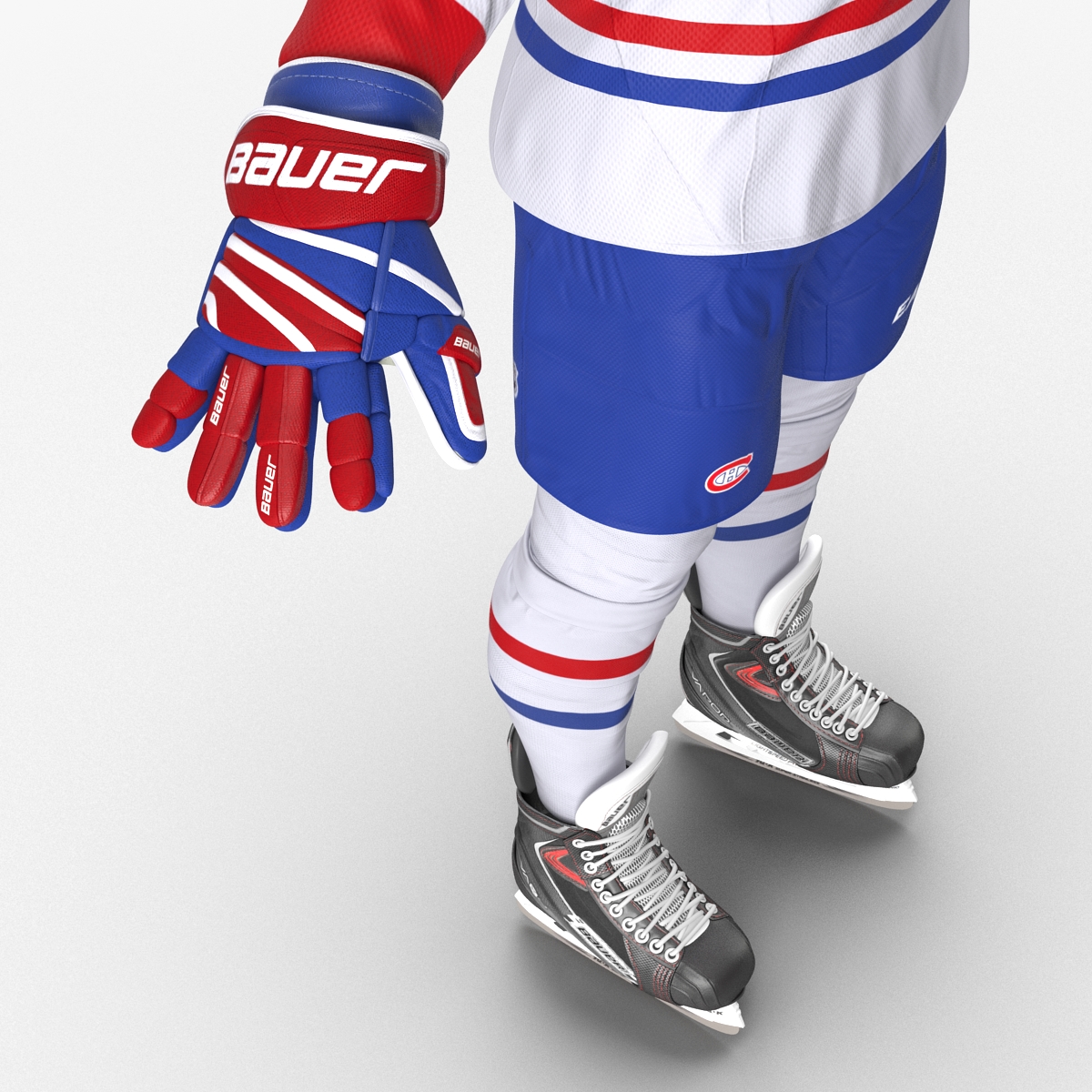 Hockey Player Montreal Canadiens 3D