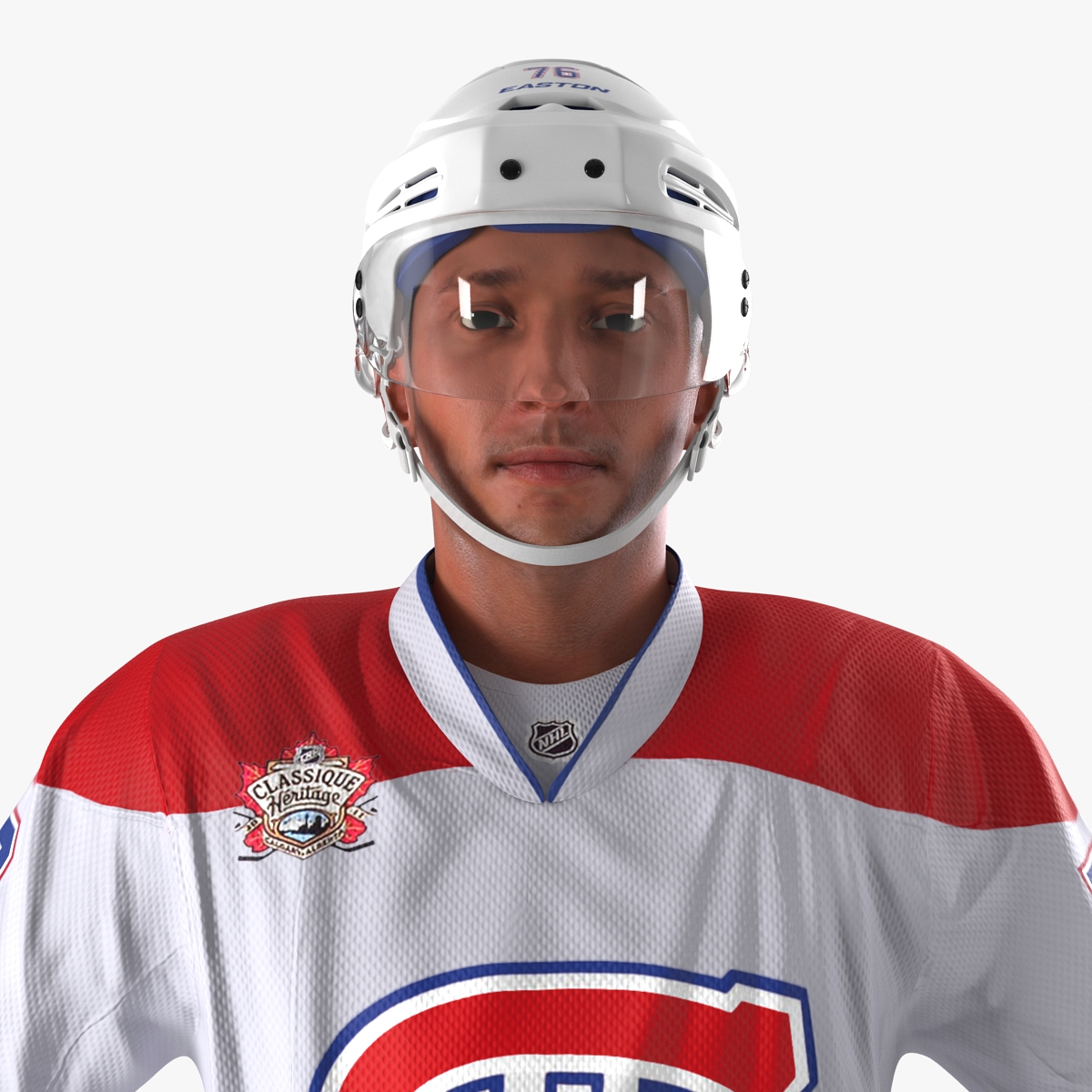 Hockey Player Montreal Canadiens 3D