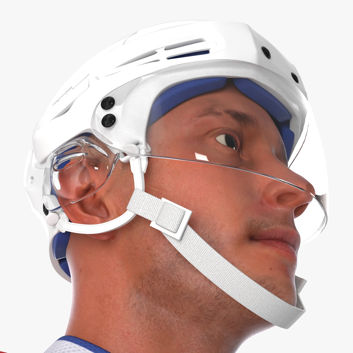 Hockey Player Montreal Canadiens 3D