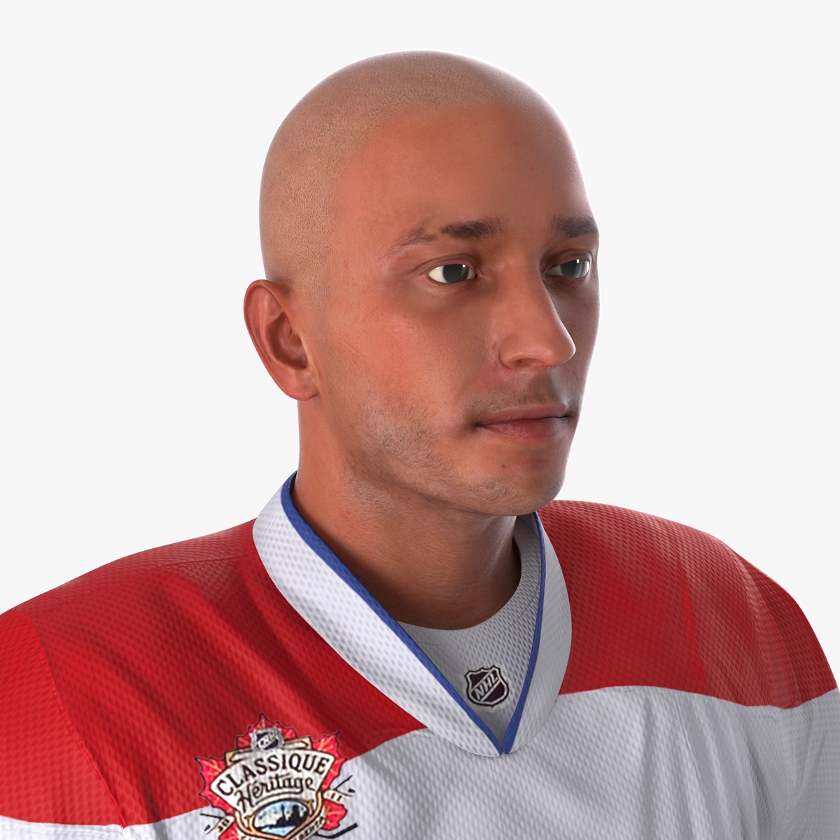 Hockey Player Montreal Canadiens 3D