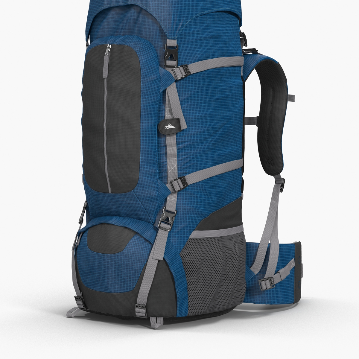 Large Camping Backpack 3D