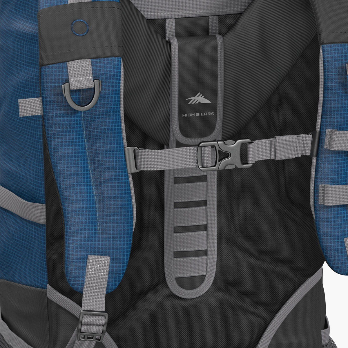 Large Camping Backpack 3D