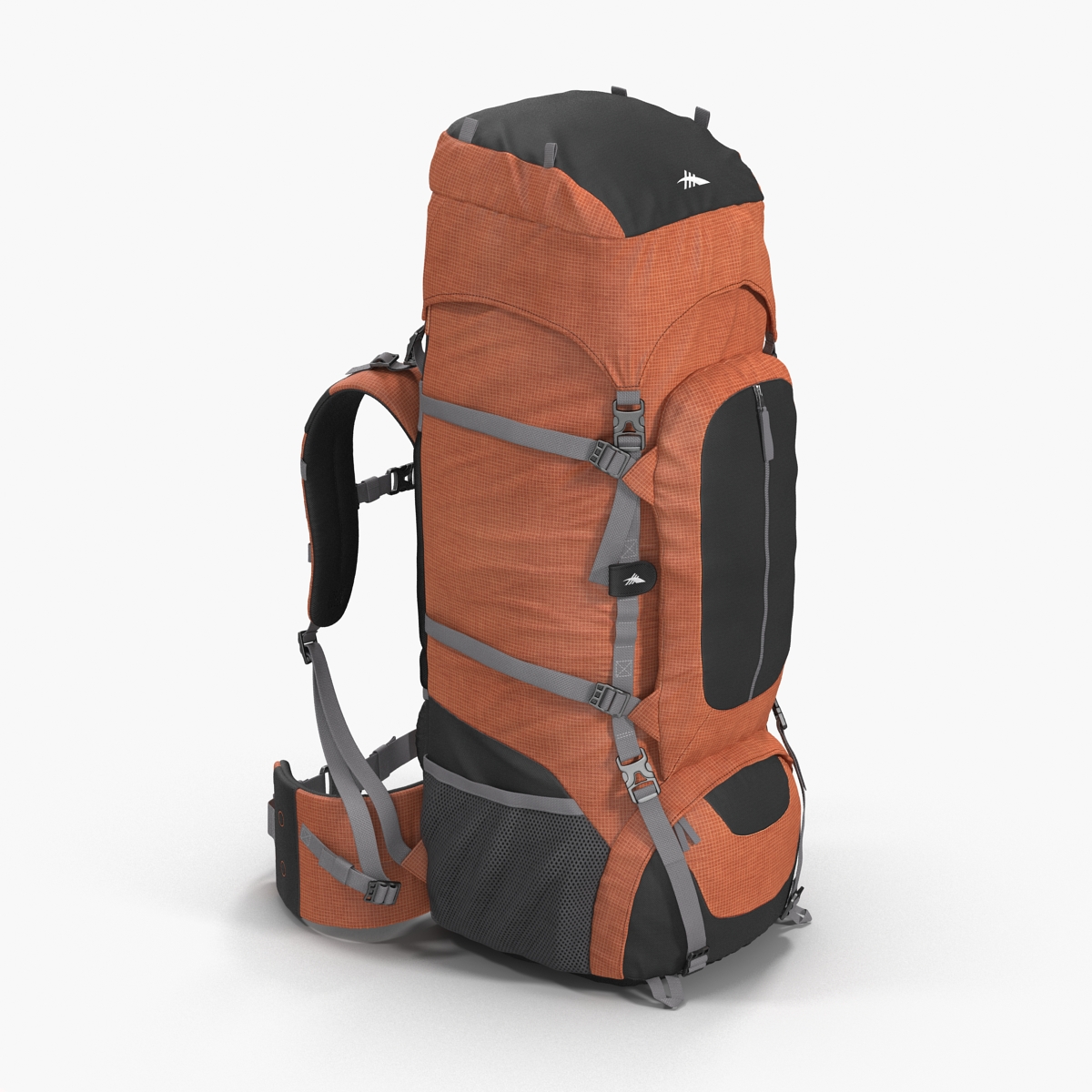 3D Large Camping Backpack Red