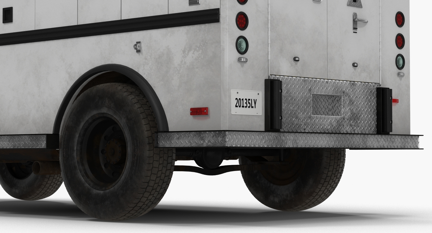 3D Bank Armored Car 2 model