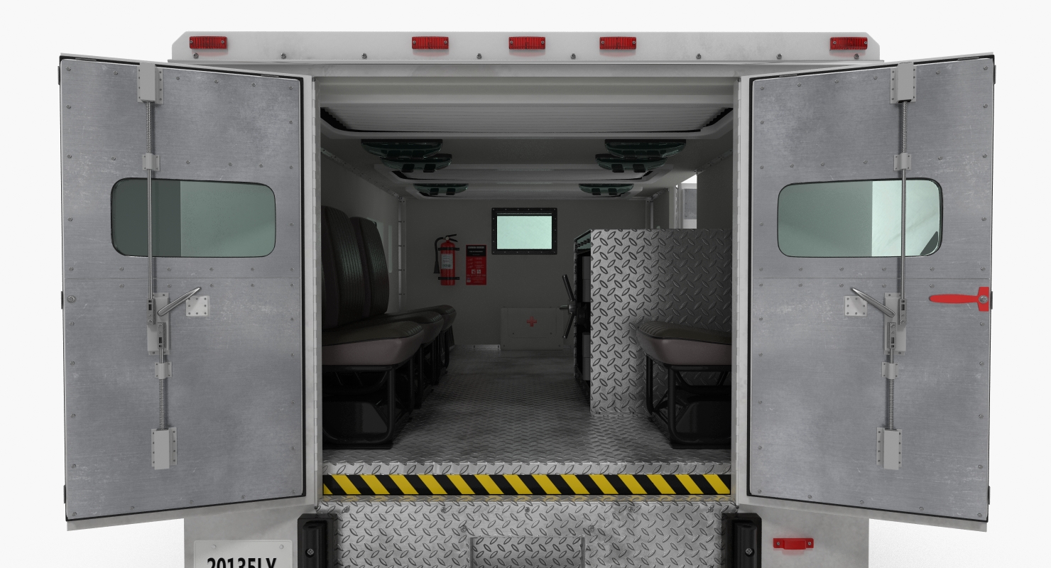 3D Bank Armored Car 2 model