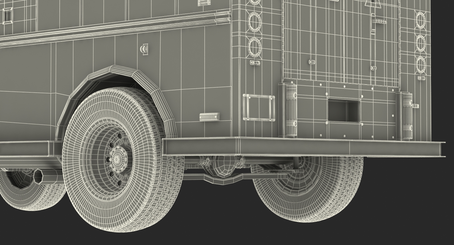 3D Bank Armored Car 2 model