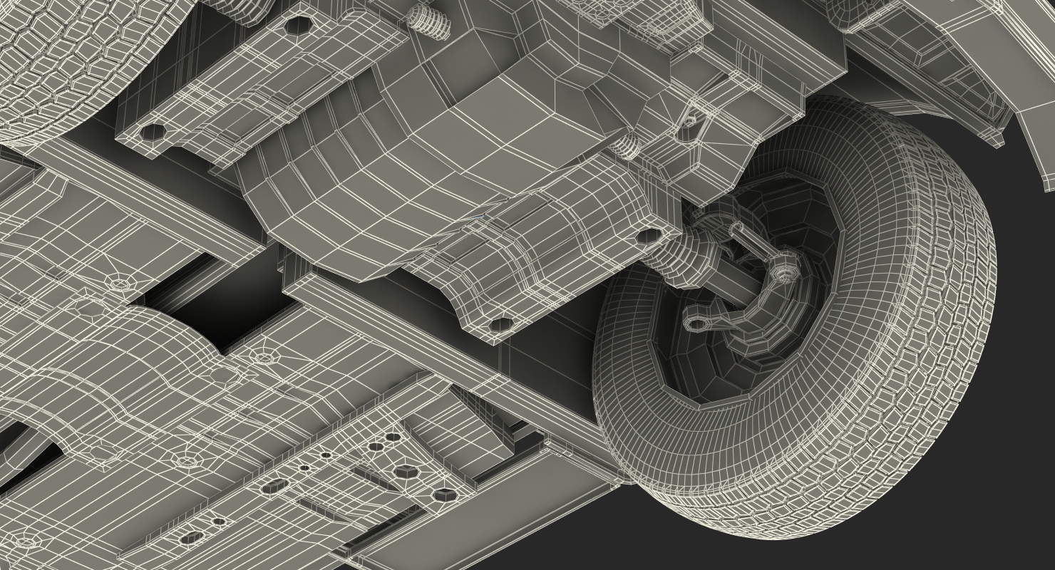 3D Bank Armored Car 2 model