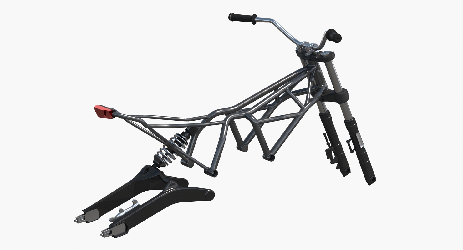 3D Motorcycle Frame