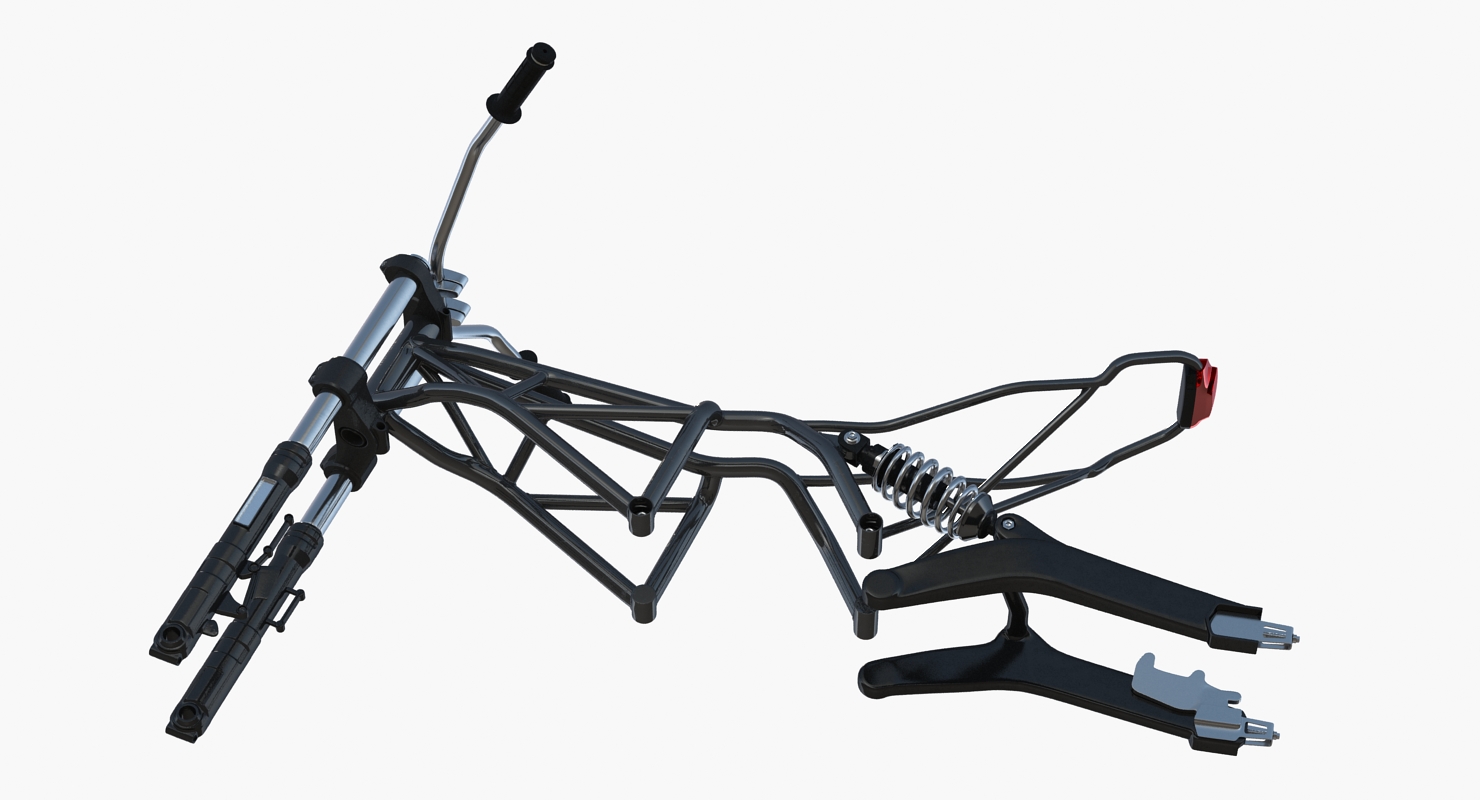 3D Motorcycle Frame