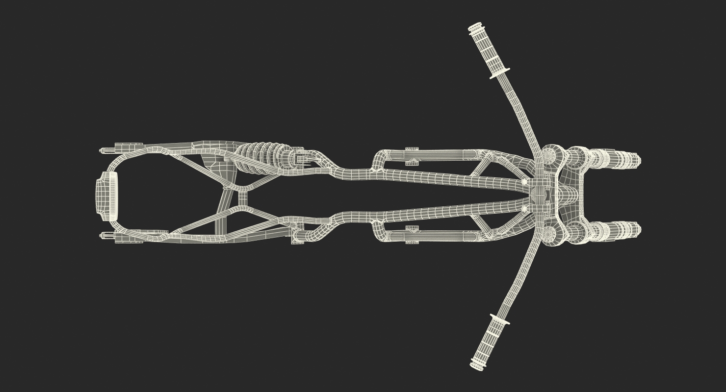 3D Motorcycle Frame