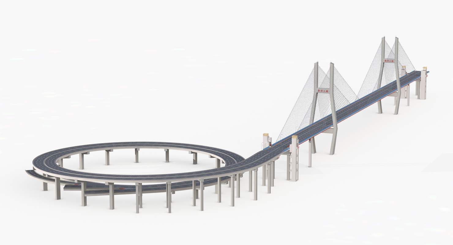 Nanpu Bridge 3D