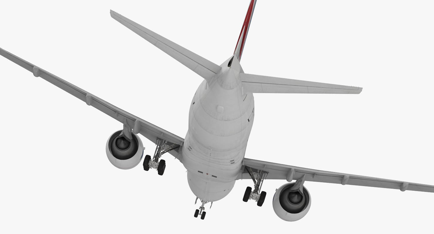 Boeing 777 8x Air France 3D model