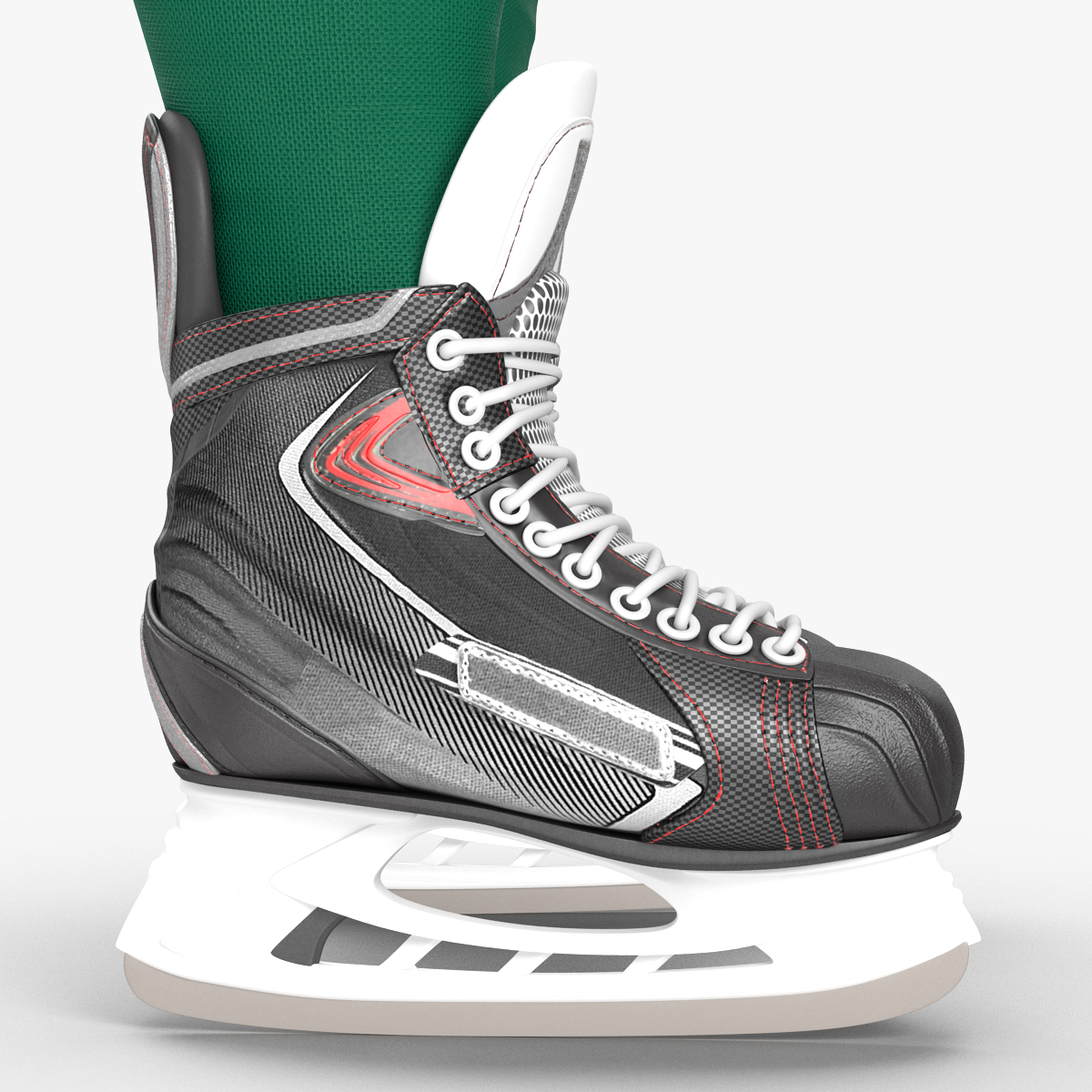 3D Hockey Player Generic