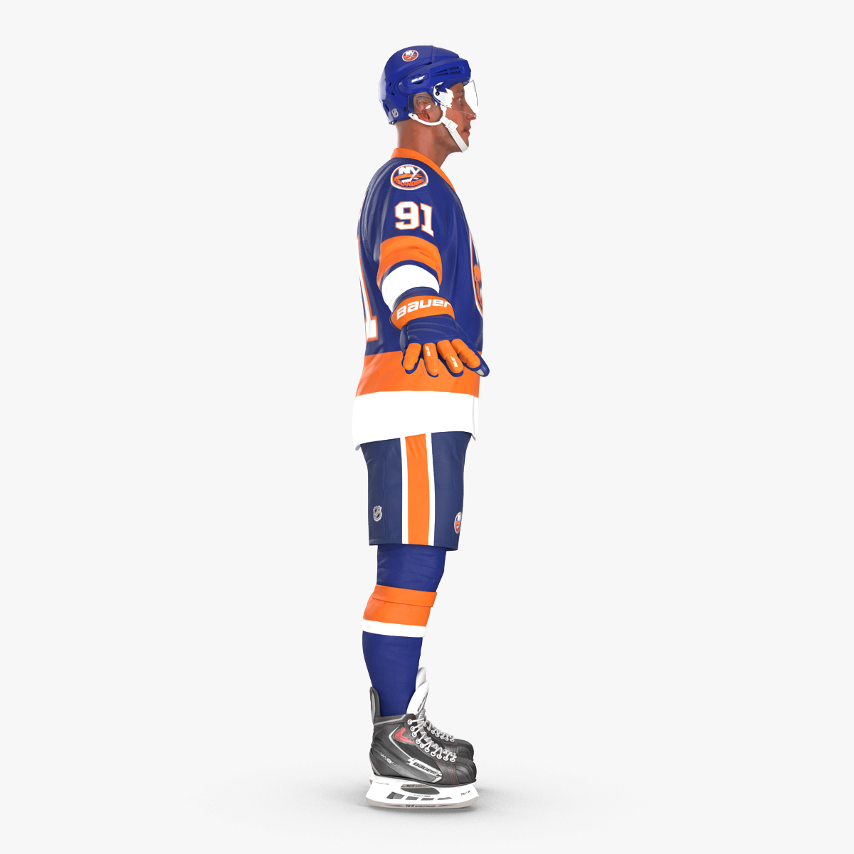 3D Hockey Player Islanders model