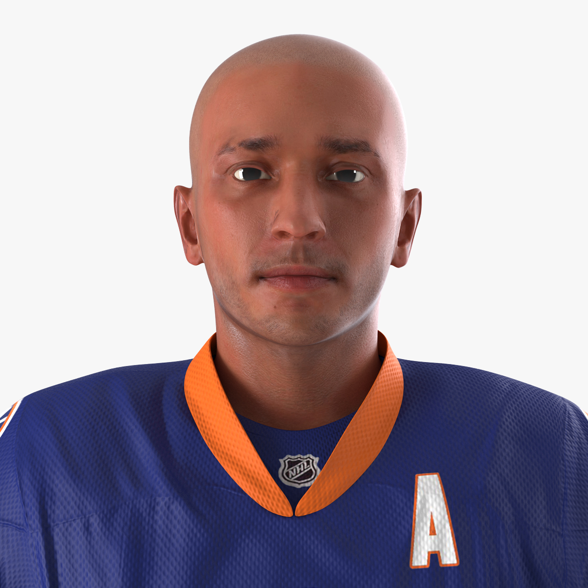 3D Hockey Player Islanders model