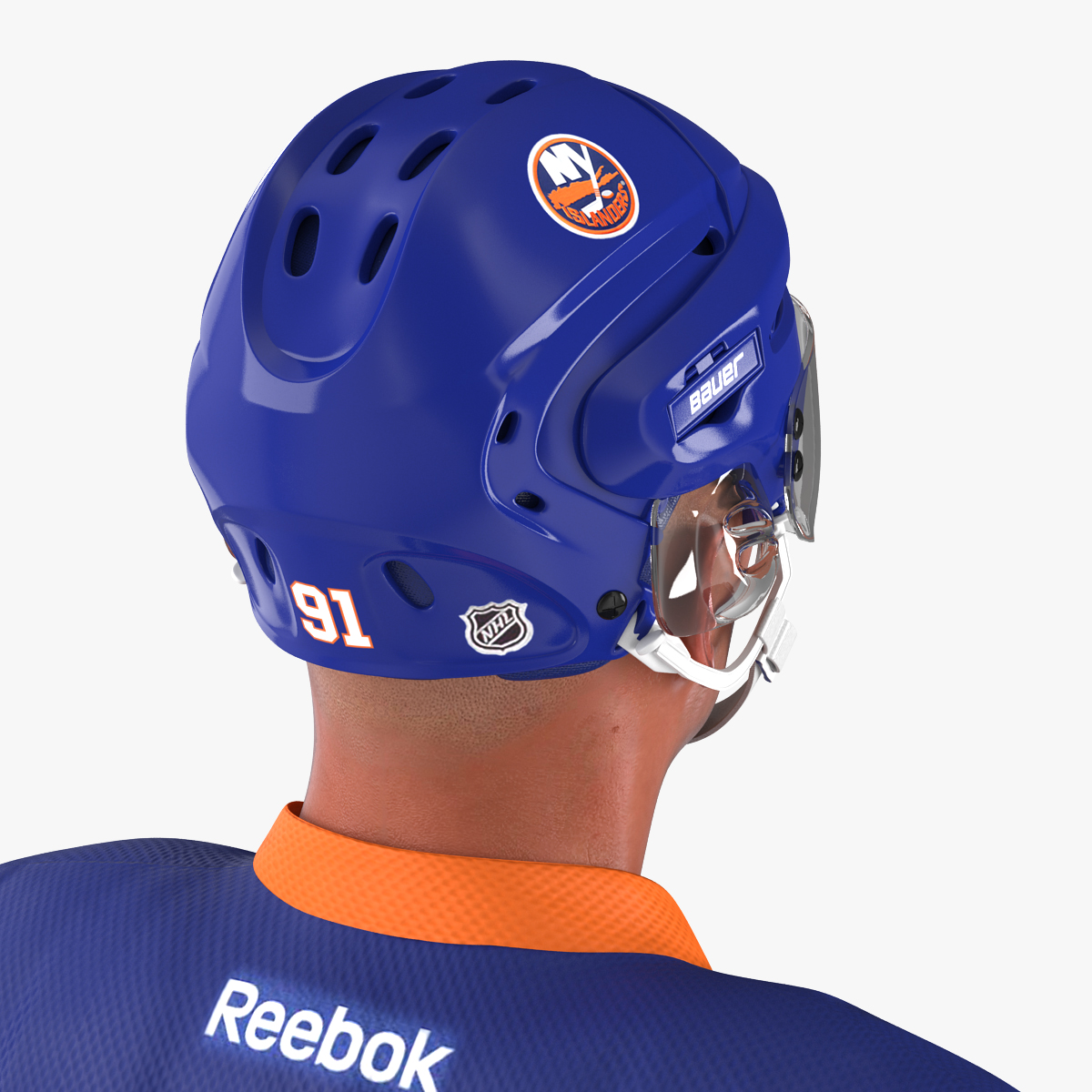 3D Hockey Player Islanders model