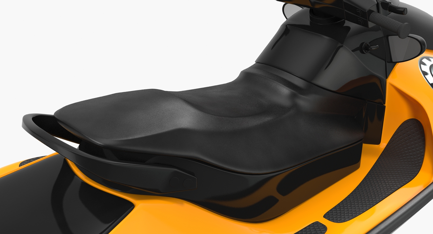 Jet Ski Sea Doo 2 Rigged 3D model