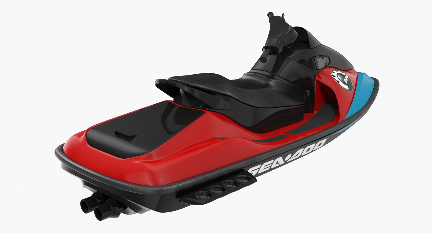 Jet Ski Sea Doo Rigged 3D