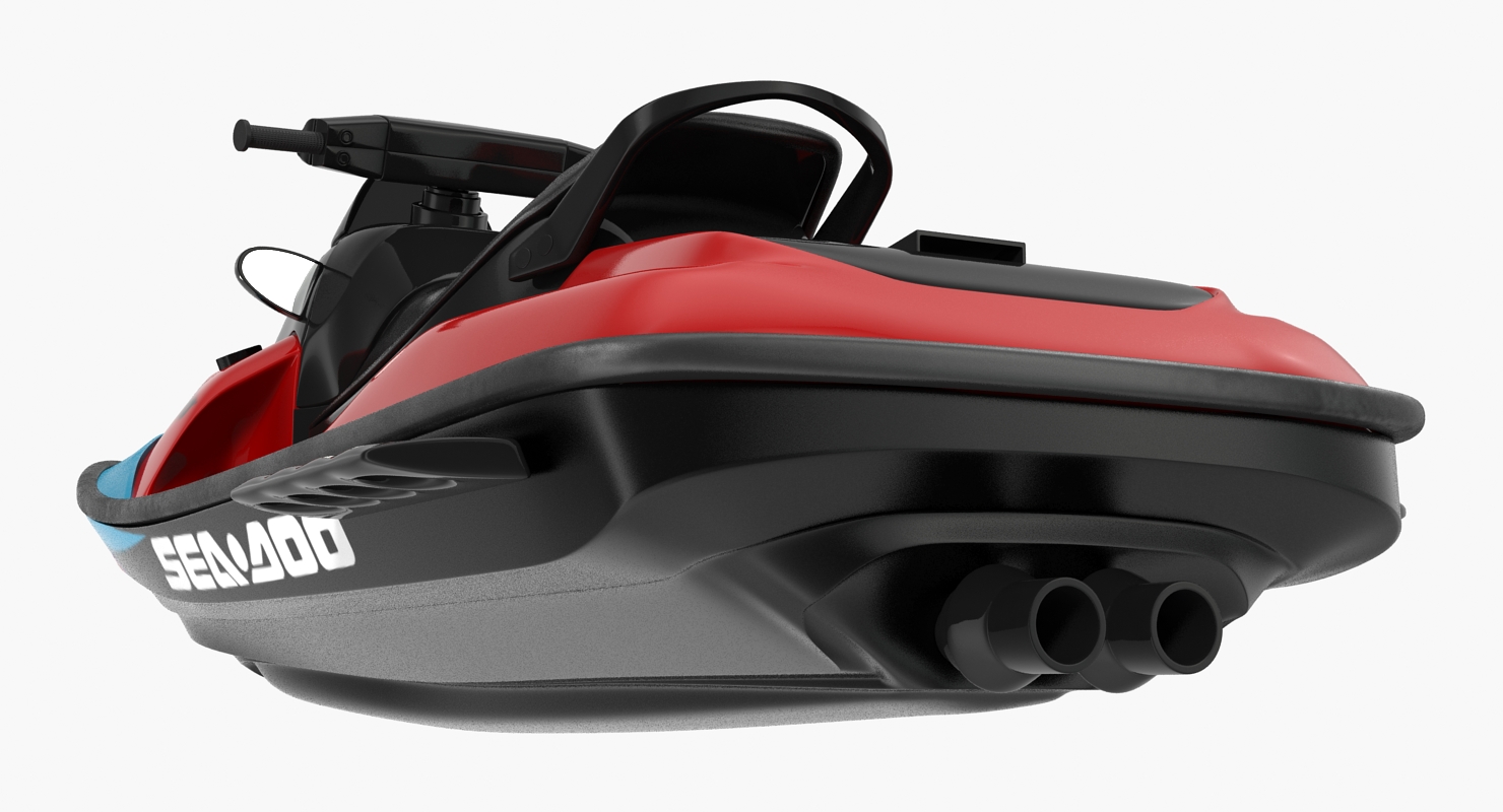 Jet Ski Sea Doo Rigged 3D