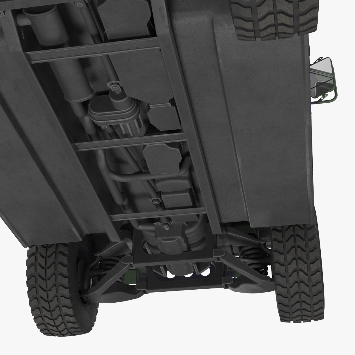 3D model Troop Carrier HMMWV m1035 Camo