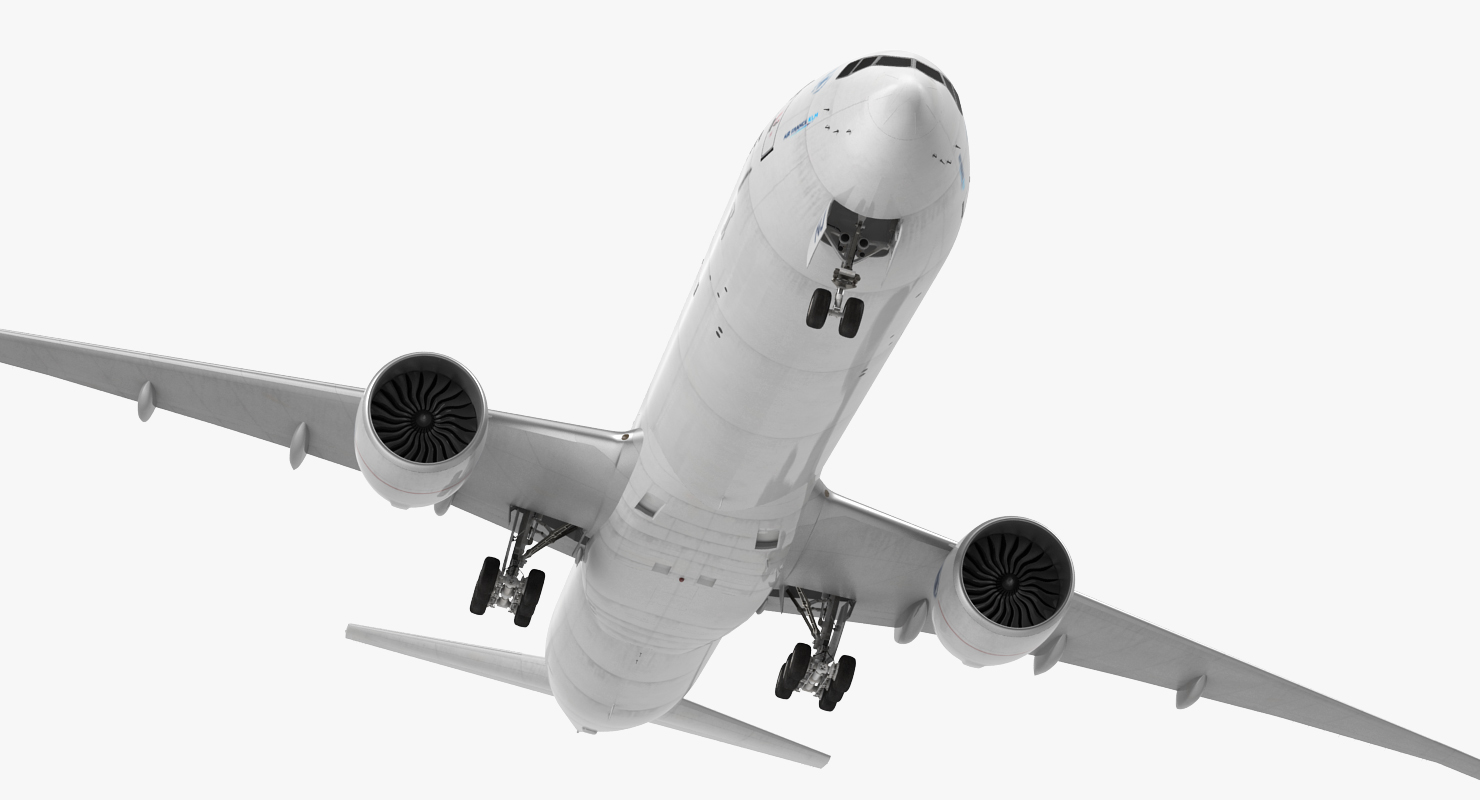 Boeing 777 9x Air France 3D model