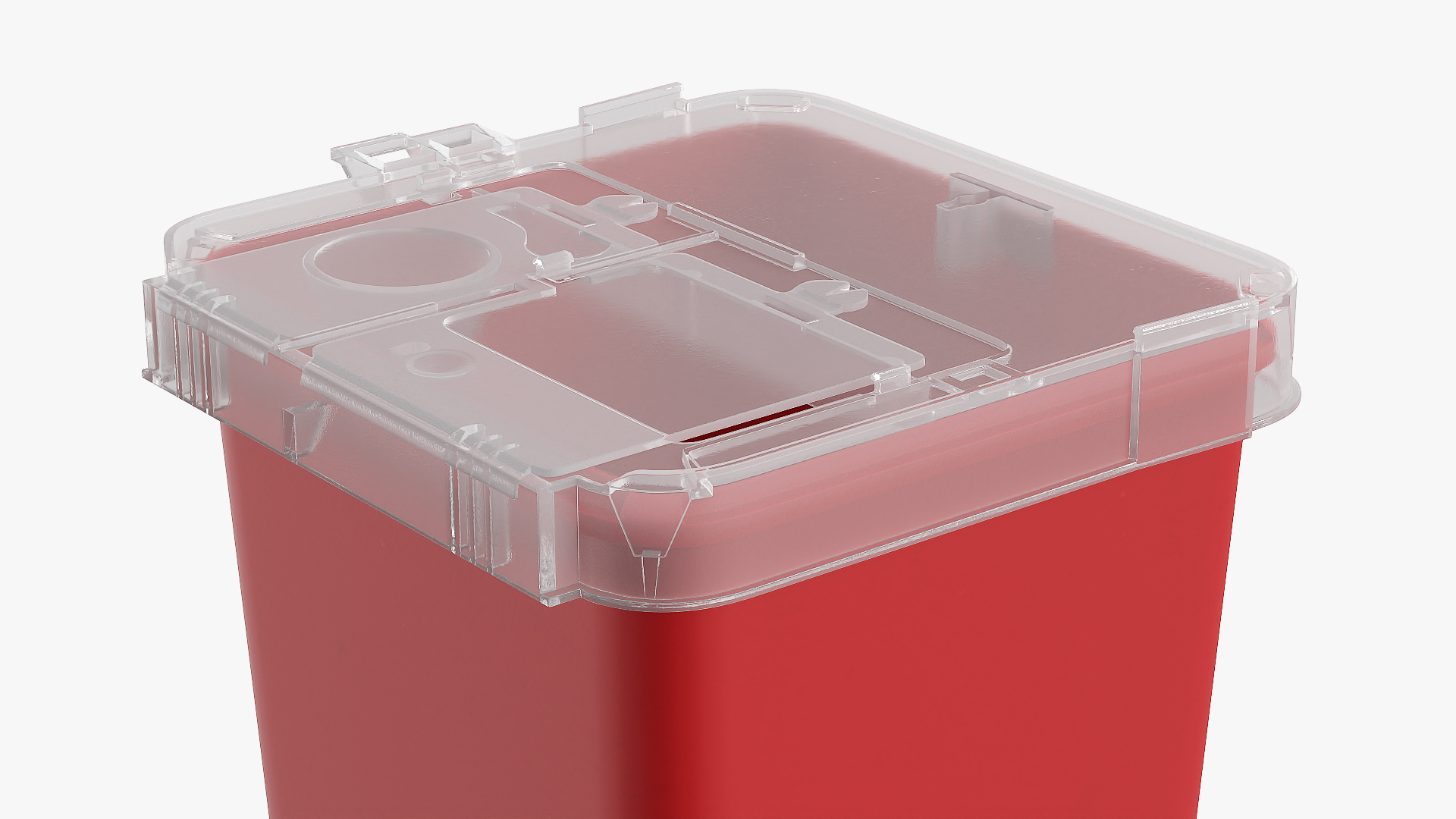 Laboratory Sharps Container 3D