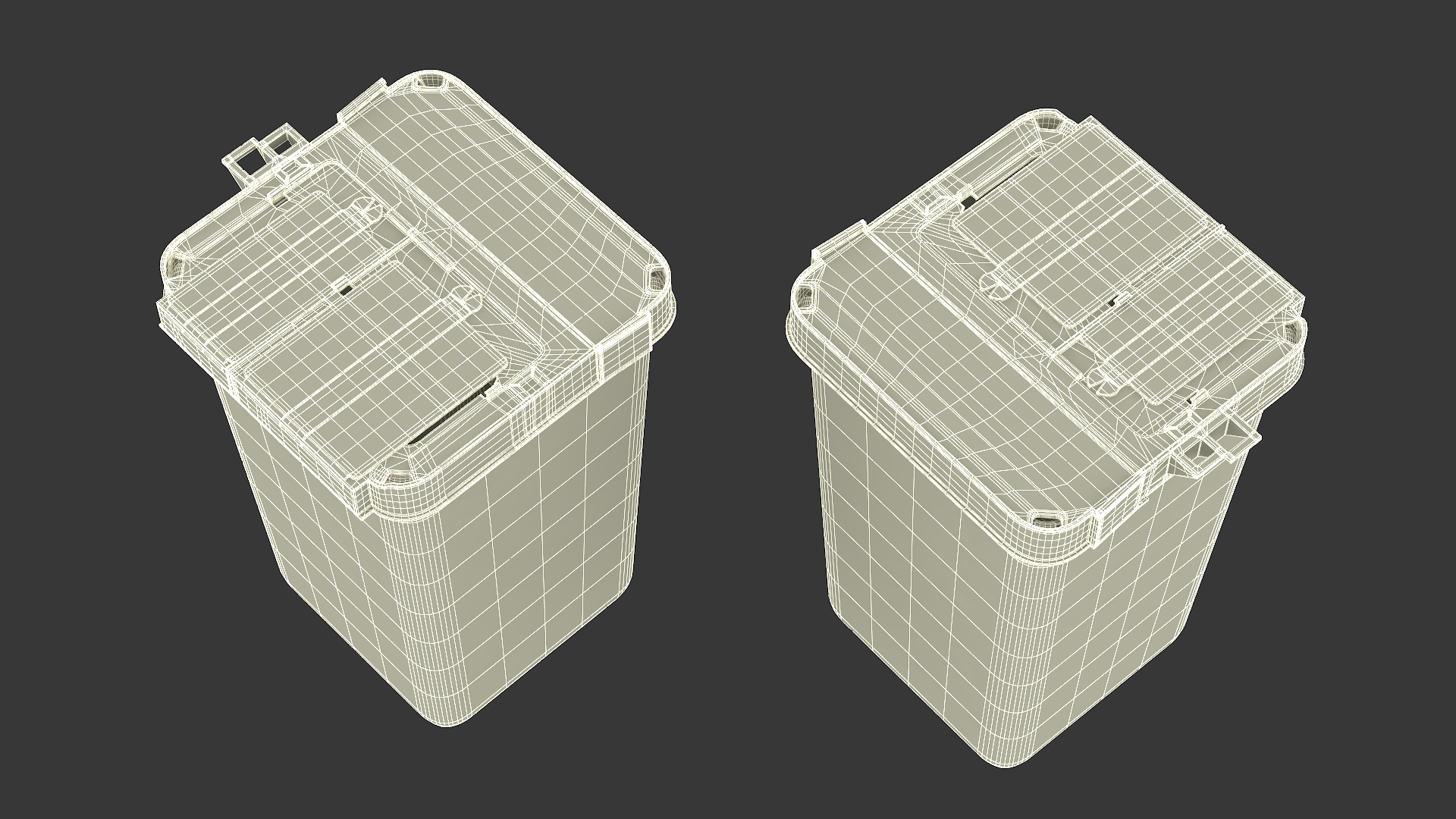 Laboratory Sharps Container 3D