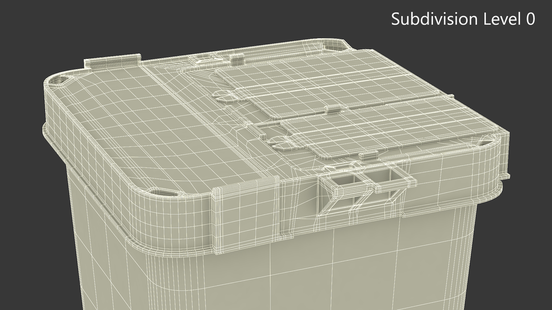 Laboratory Sharps Container 3D