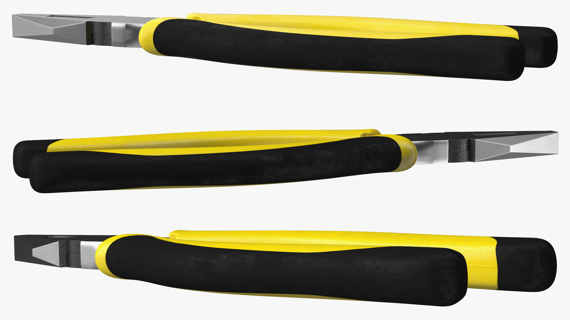 3D Combination Pliers model