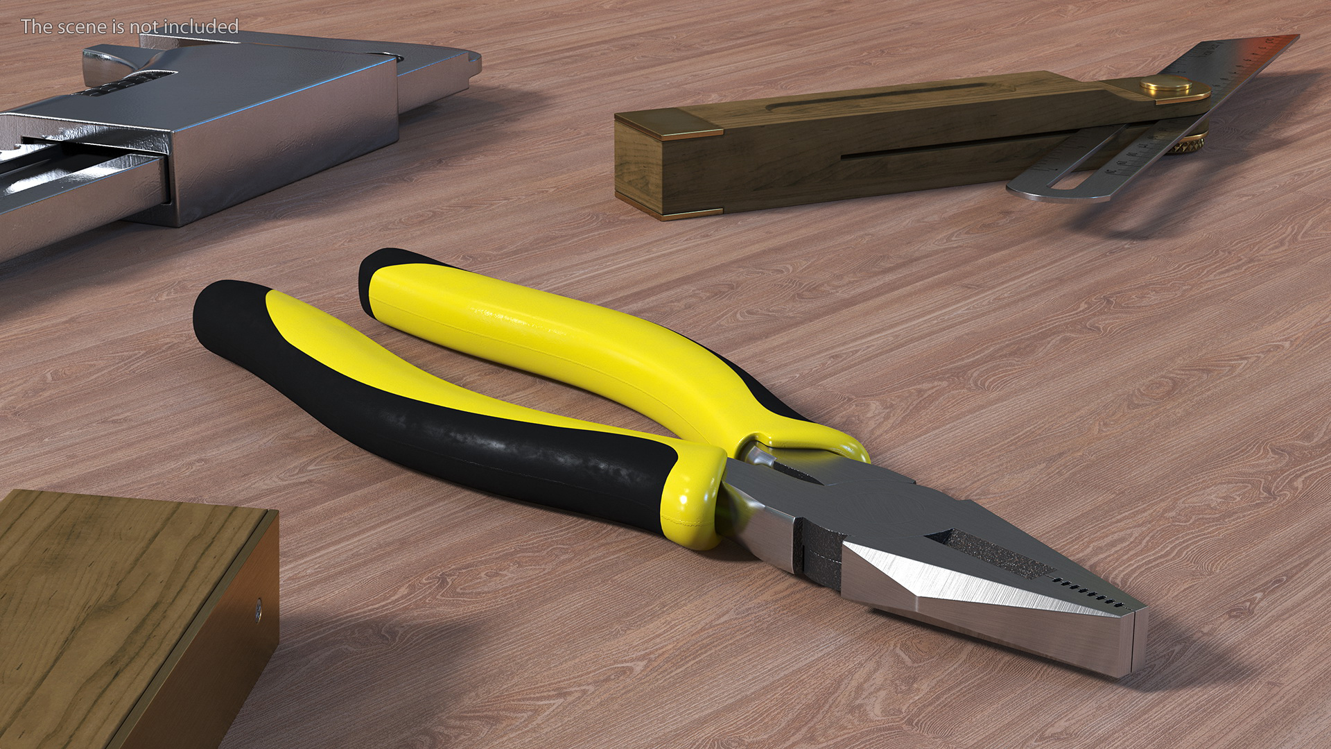 3D Combination Pliers model