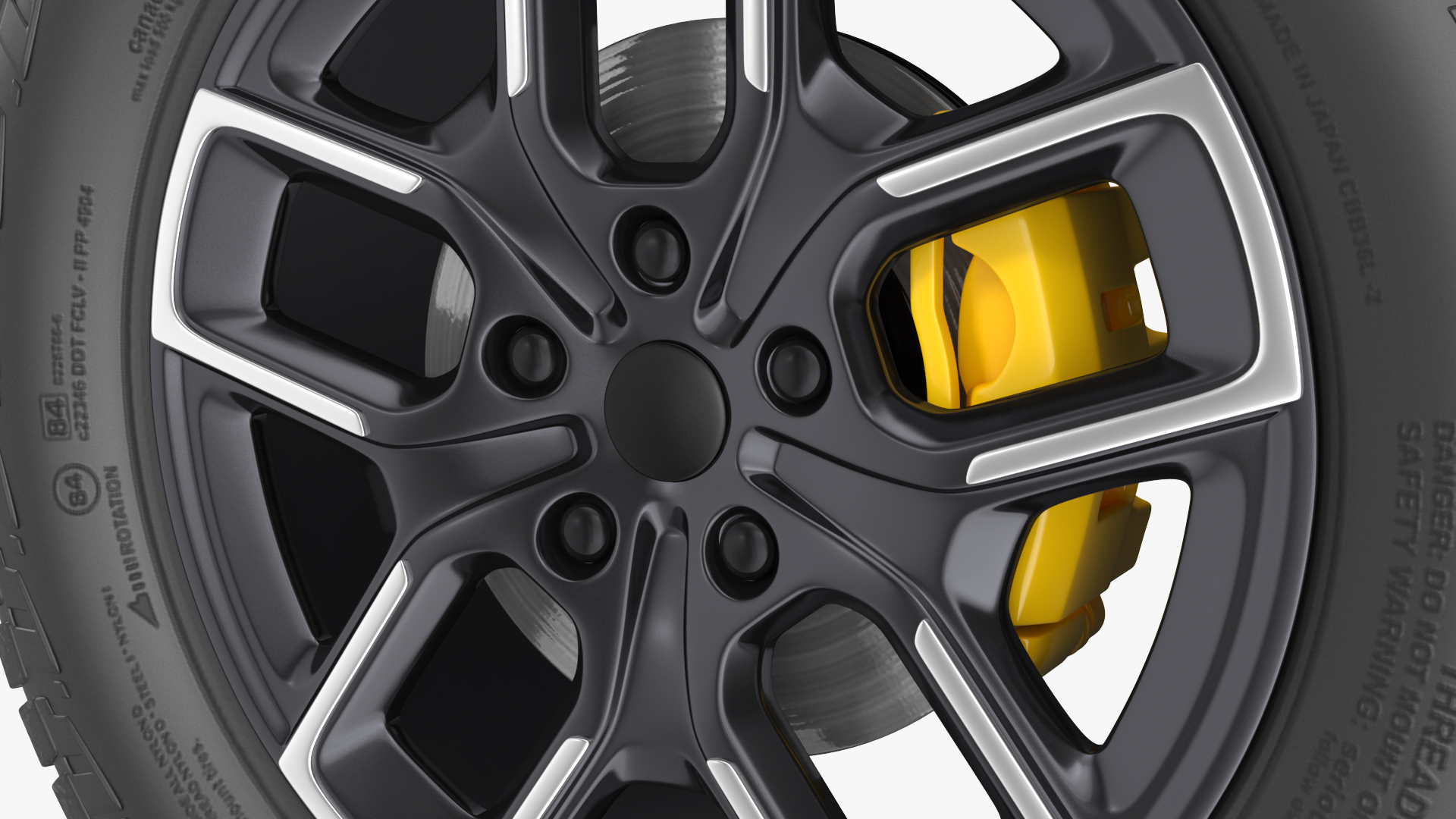 Off Road Wheel 3D model