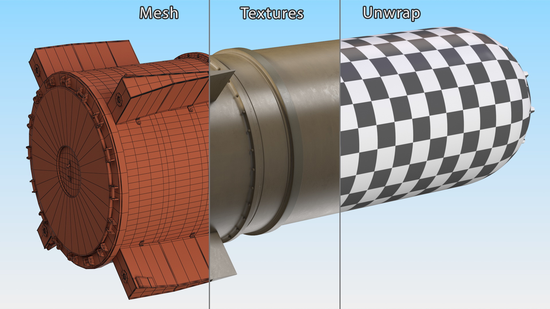 3D B41 Nuclear Bomb