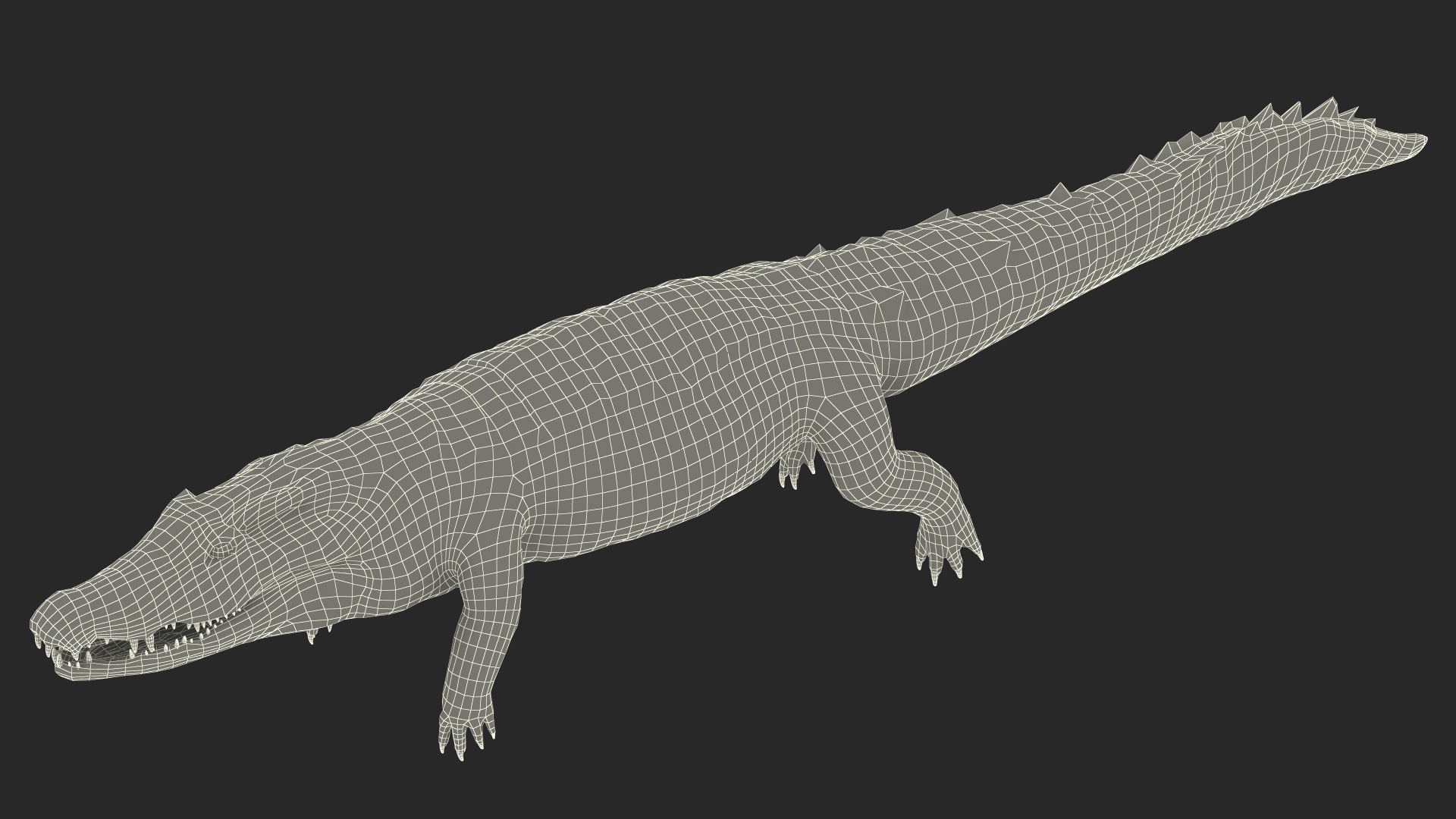 Black Caiman 3D