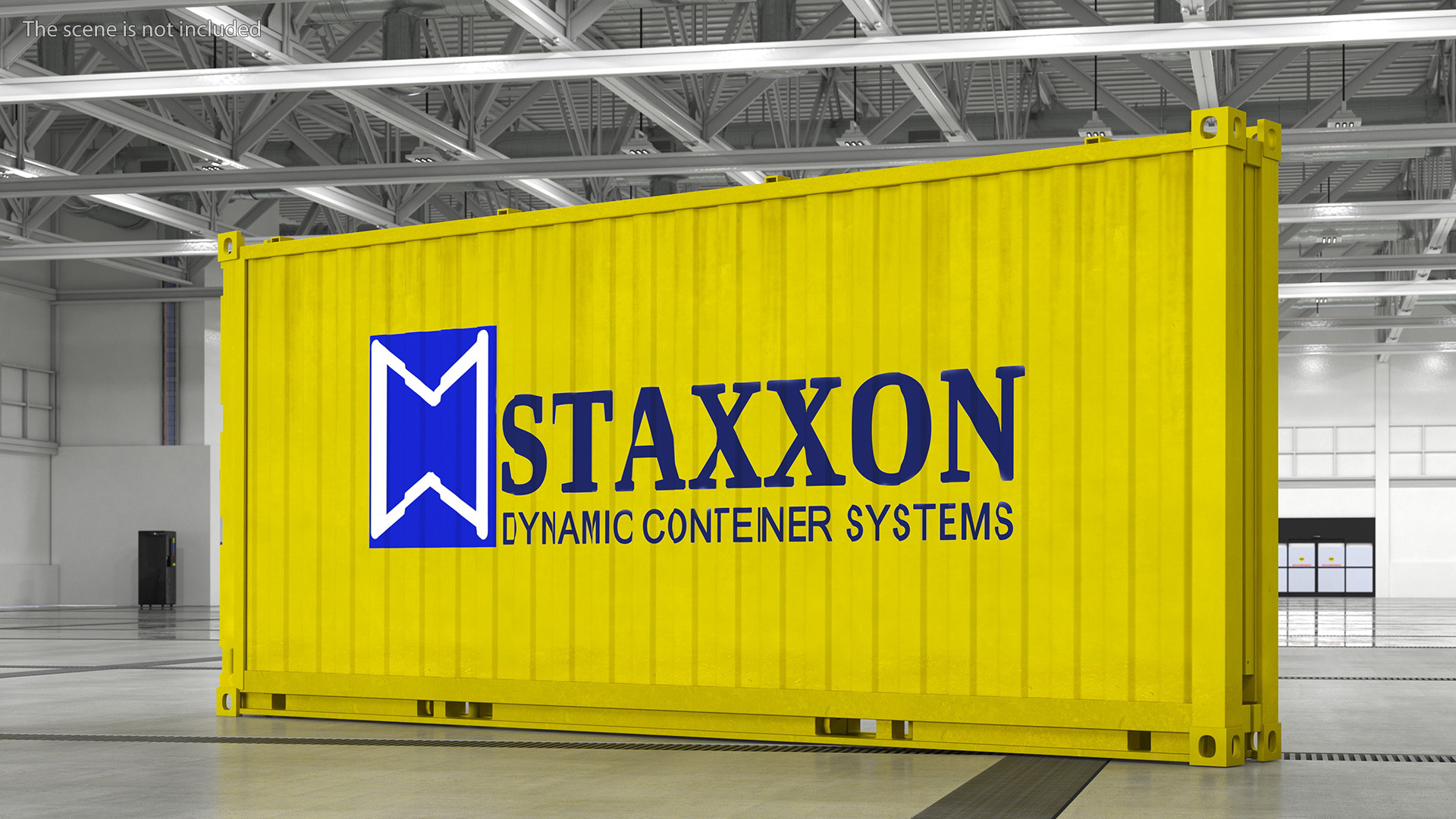 Staxxon Folding Shipping Container 3D model