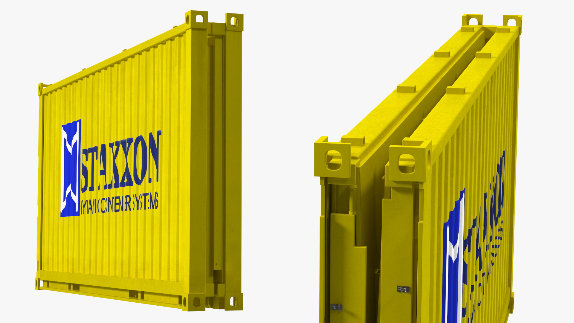 Staxxon Folding Shipping Container 3D model