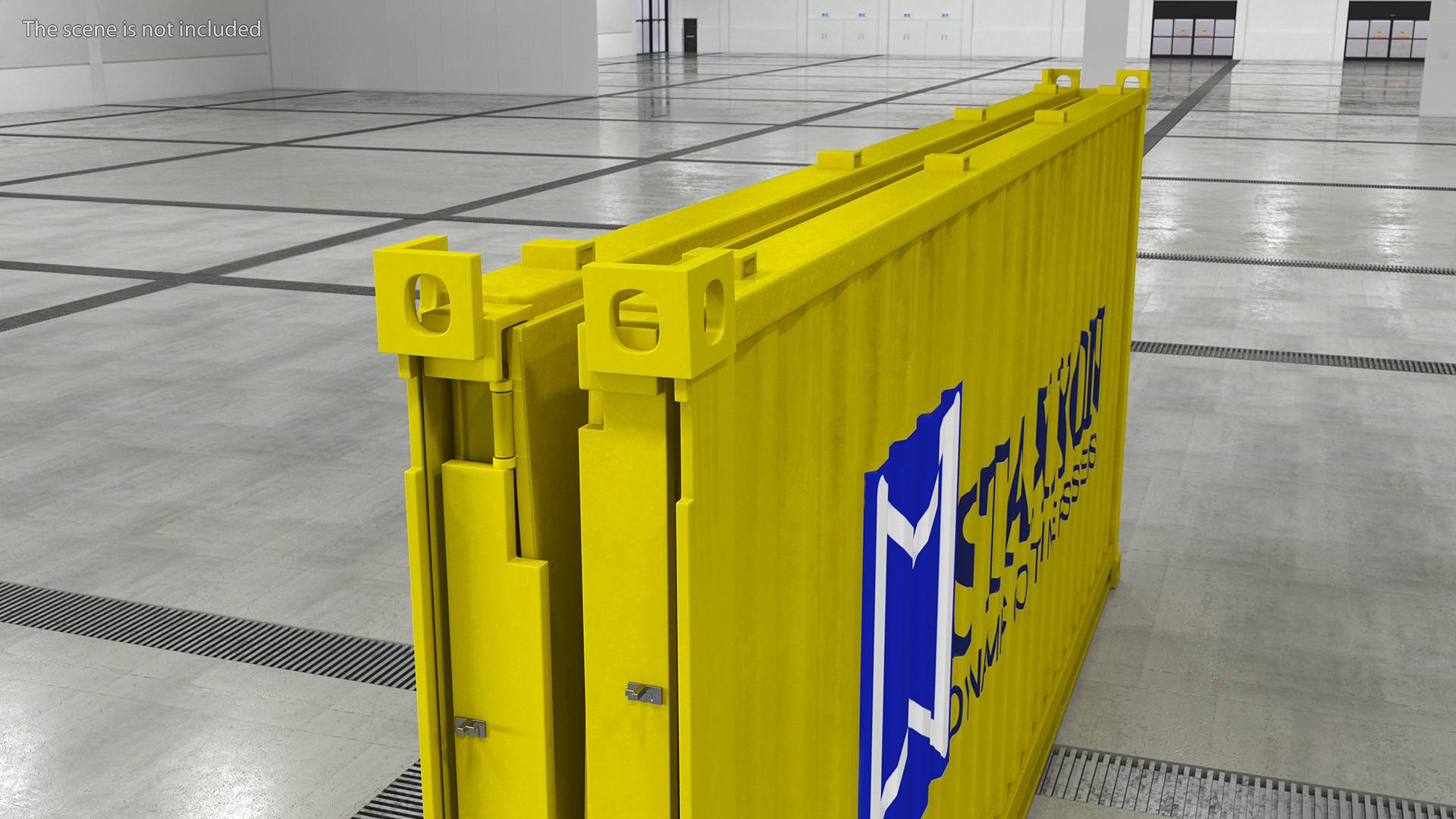 Staxxon Folding Shipping Container 3D model