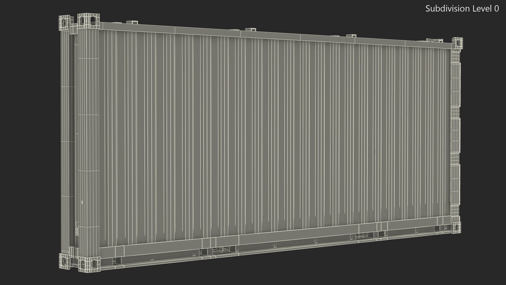 Staxxon Folding Shipping Container 3D model