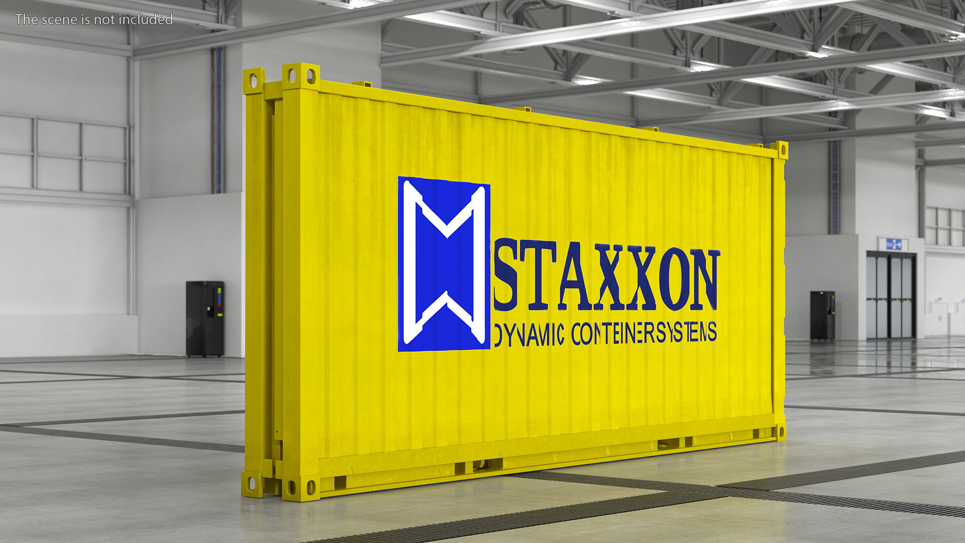 Staxxon Folding Shipping Container 3D model