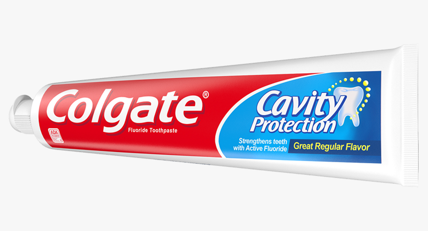 3D Tube Colgate Toothpaste model