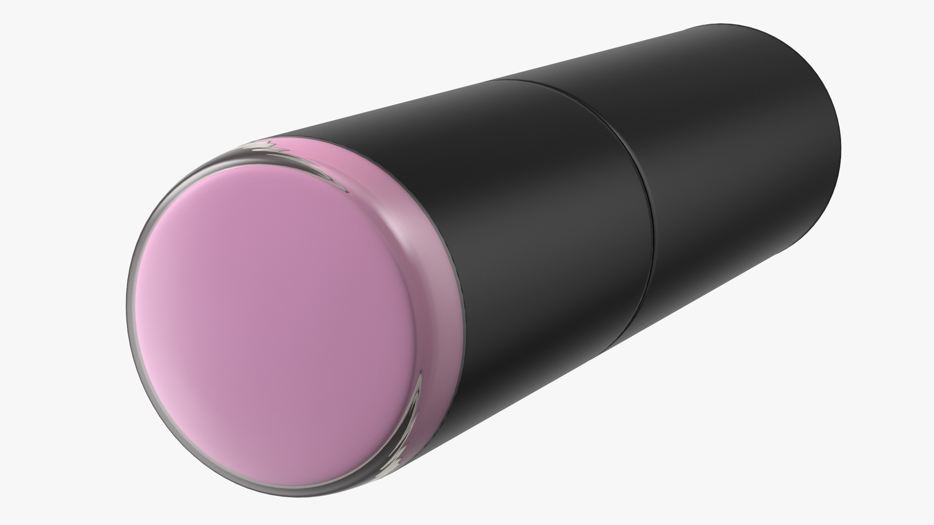 Open Pink Round Lipstick 3D model