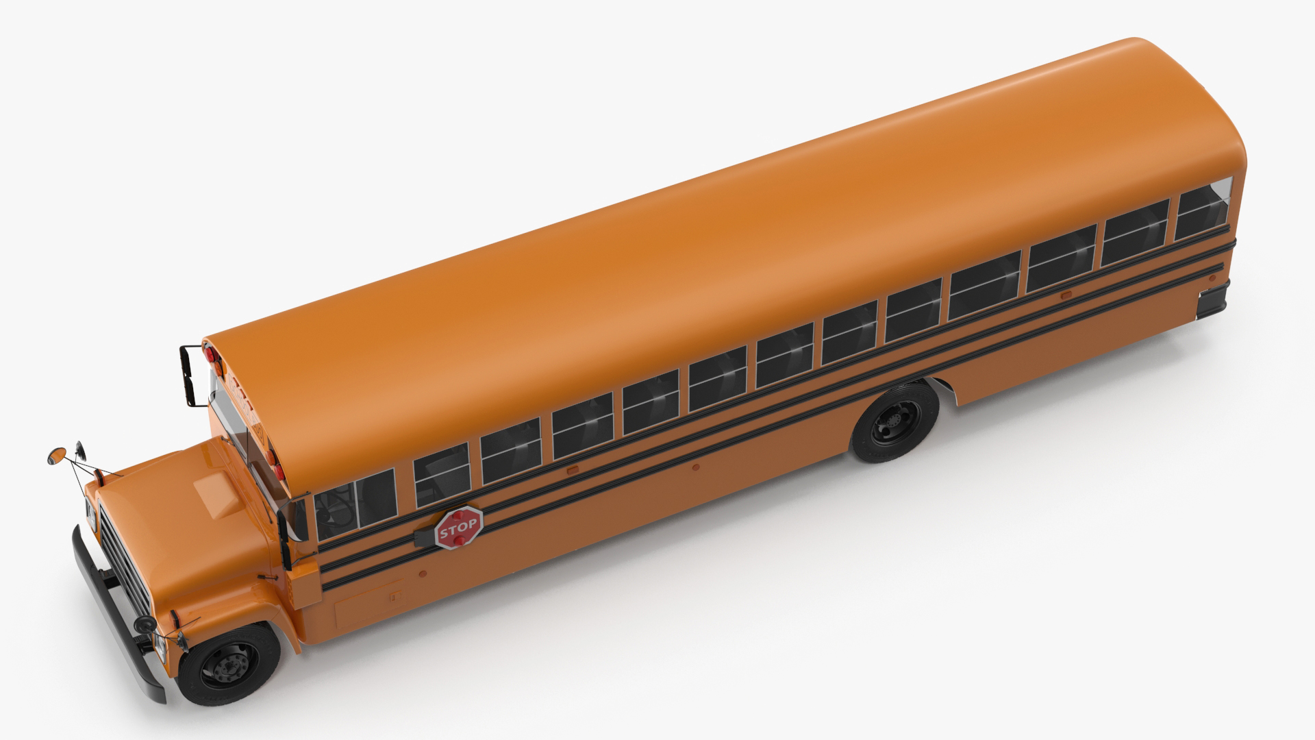 Yellow School Bus 3D