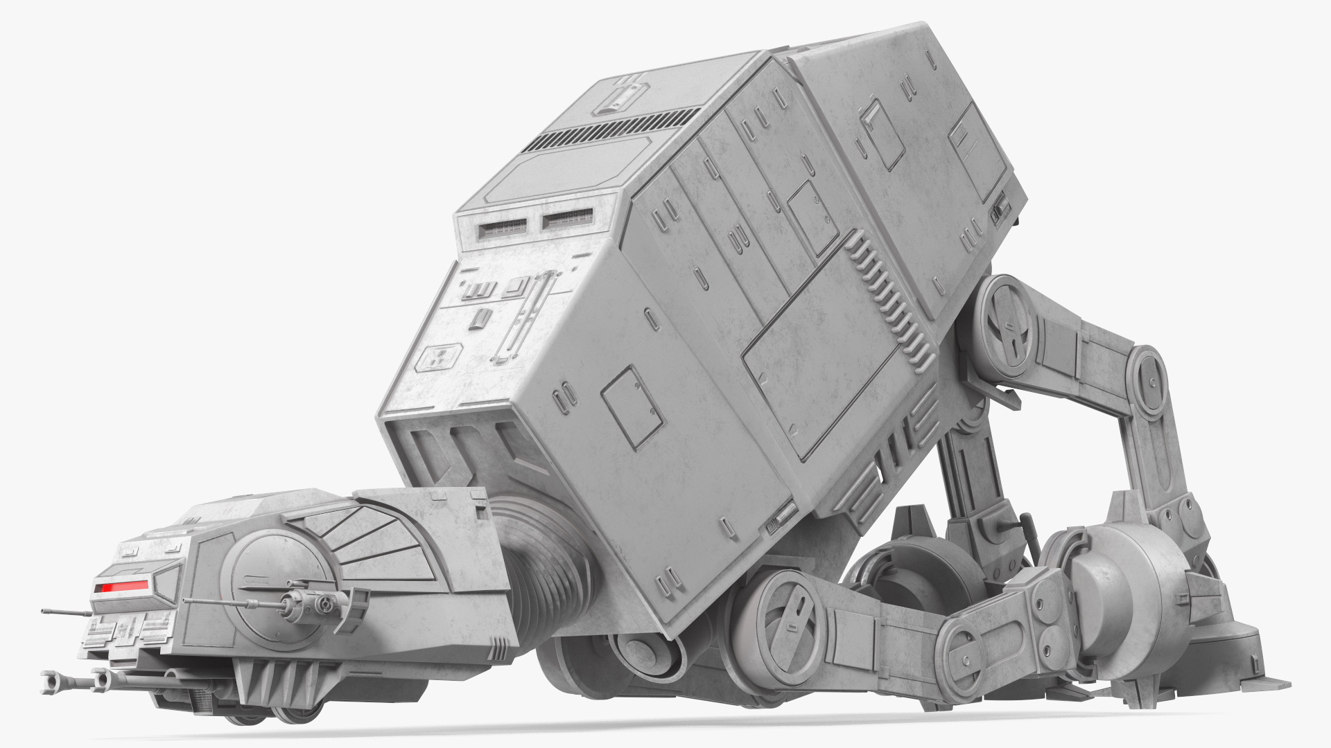 Broken AT-AT Star Wars 3D