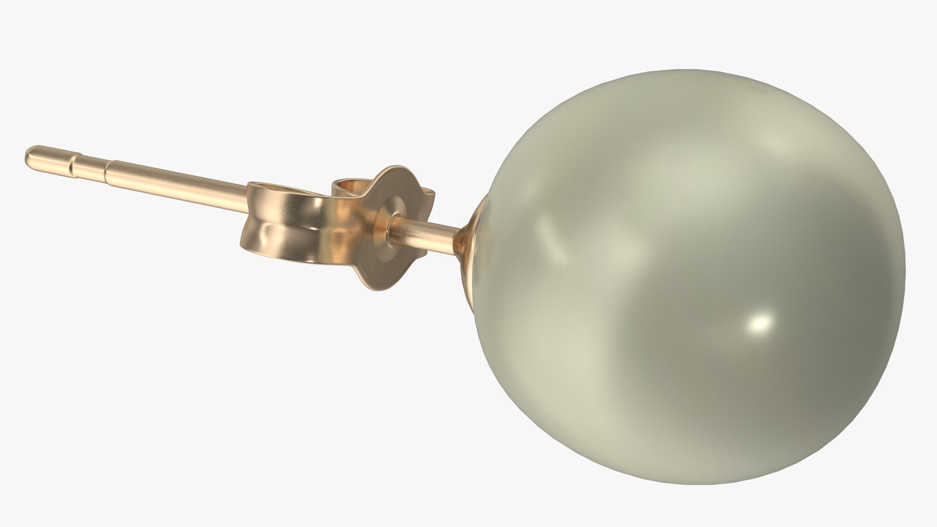 3D Pearl Earring model