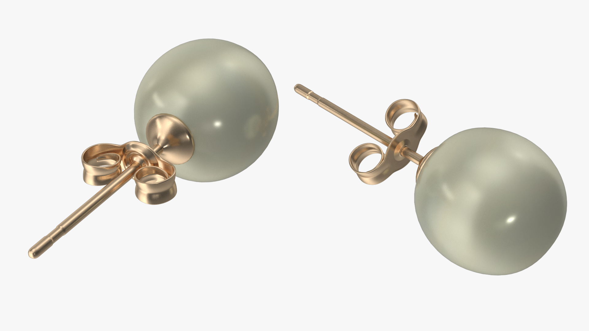 3D Pearl Earring model