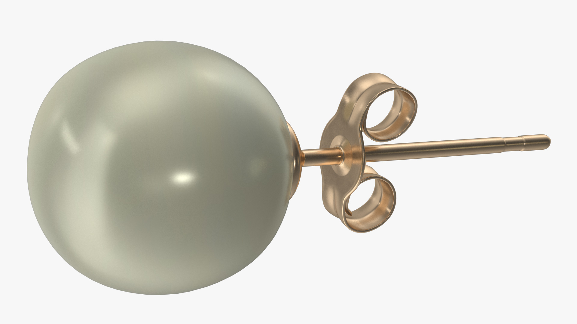 3D Pearl Earring model