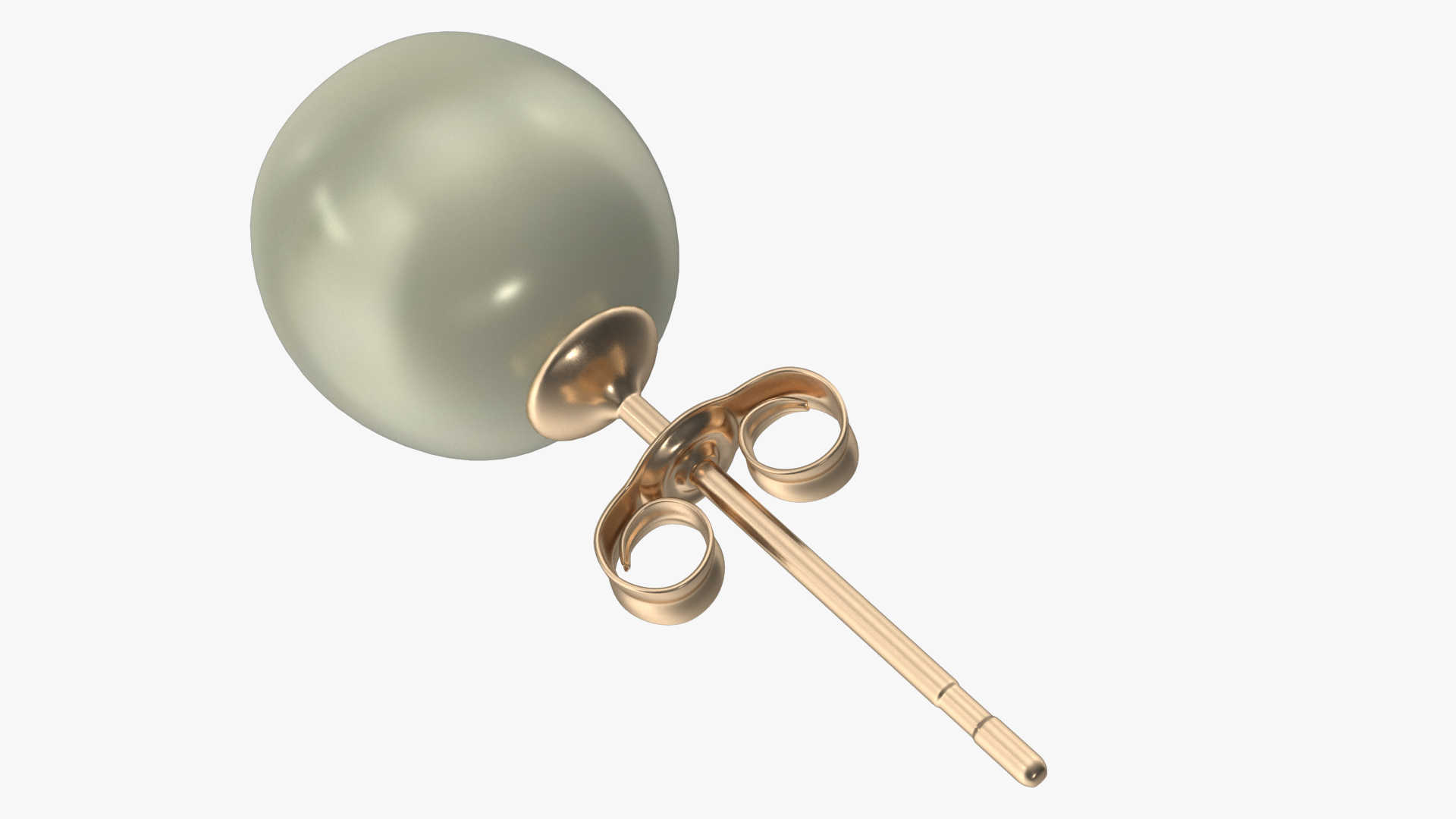 3D Pearl Earring model