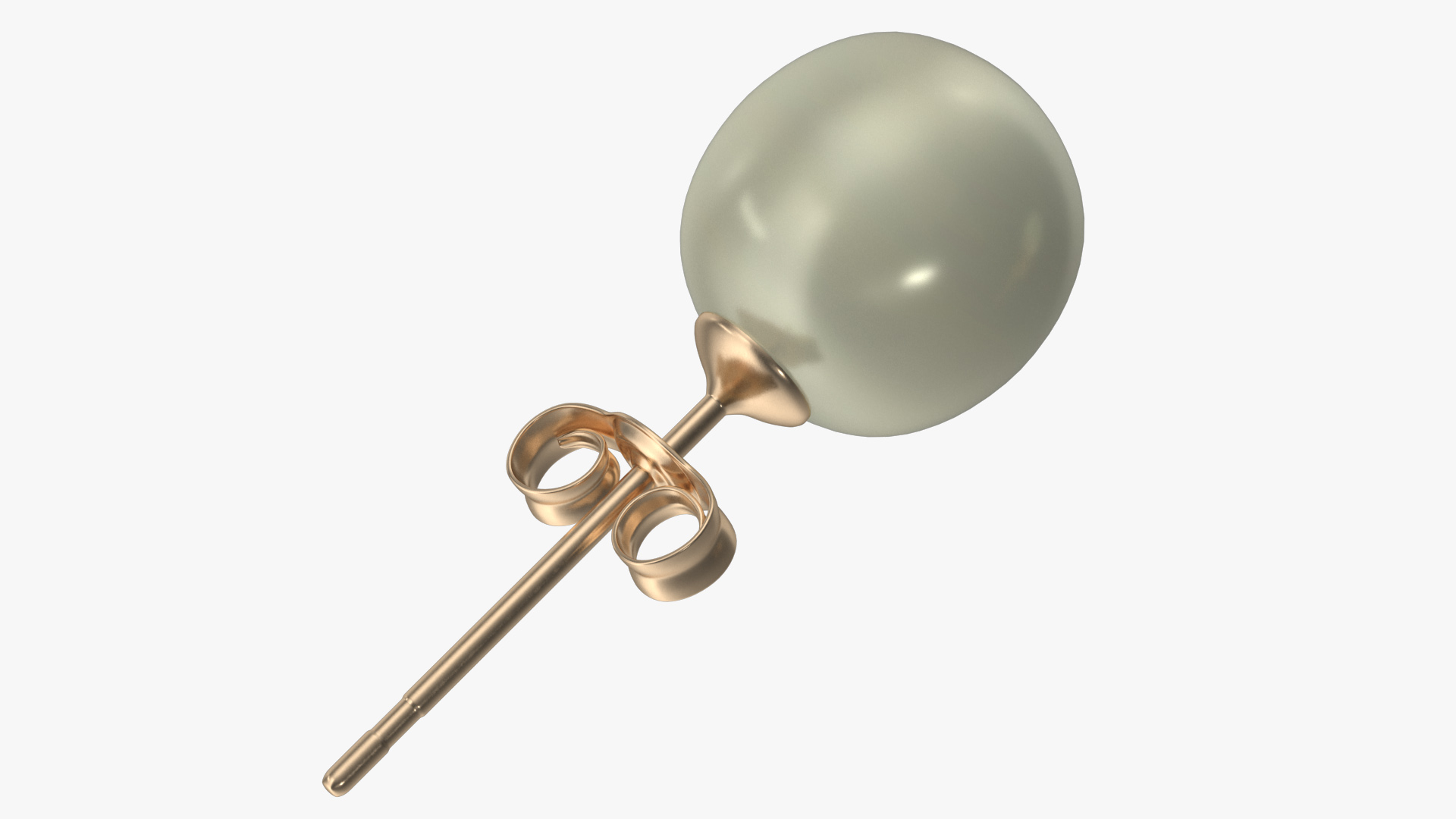 3D Pearl Earring model